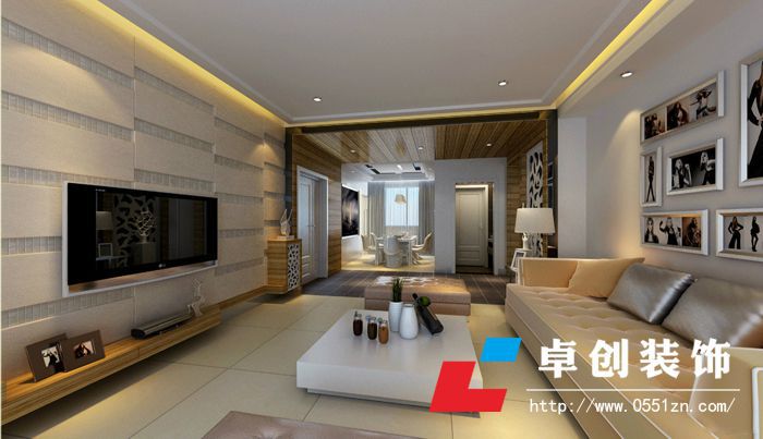 现代简约风格装修效果图